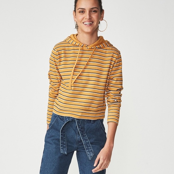 COTTON ON - BABY HOODIE/BETH STRIPE SWEATER - Picture 4 of 8